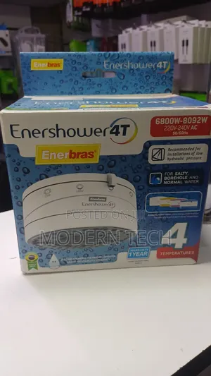 Enerbras Enershower 4t Fast Heating Electric Shower Unit