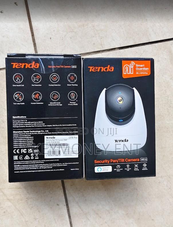 Tenda Cp3 Pro Wifi Smart Camera With Pan Tilt Zoom