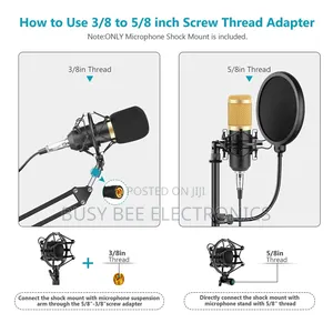 Universal Microphone Shock Mount Anti Vibration