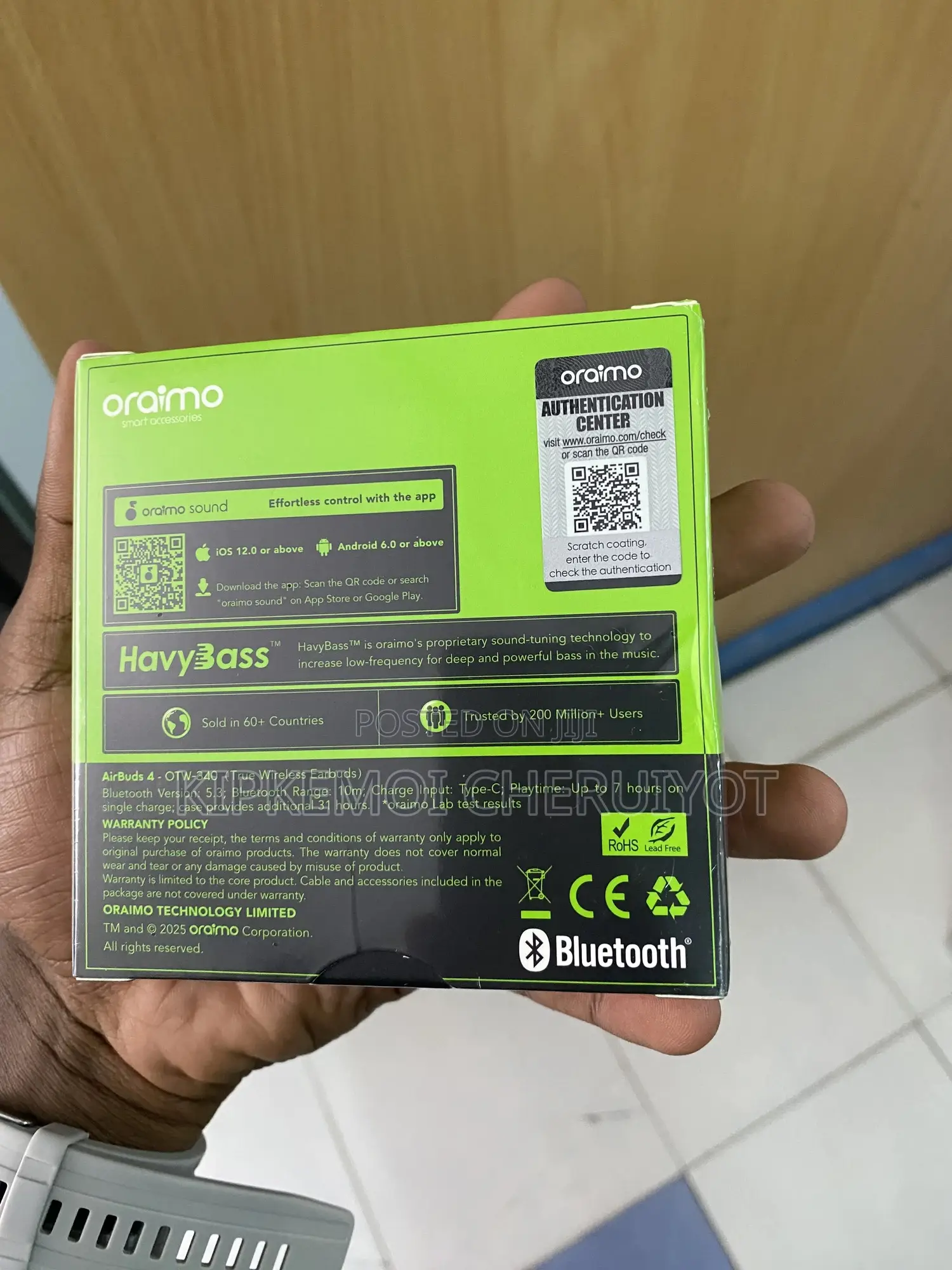 Oraimo Airbuds 4 Enc True Wireless Earbuds