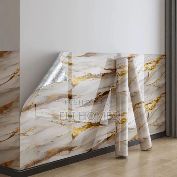 Foldable Marble Sheet — Peel Stick Self Adhesive | 3m X 1m - thumbnail 2