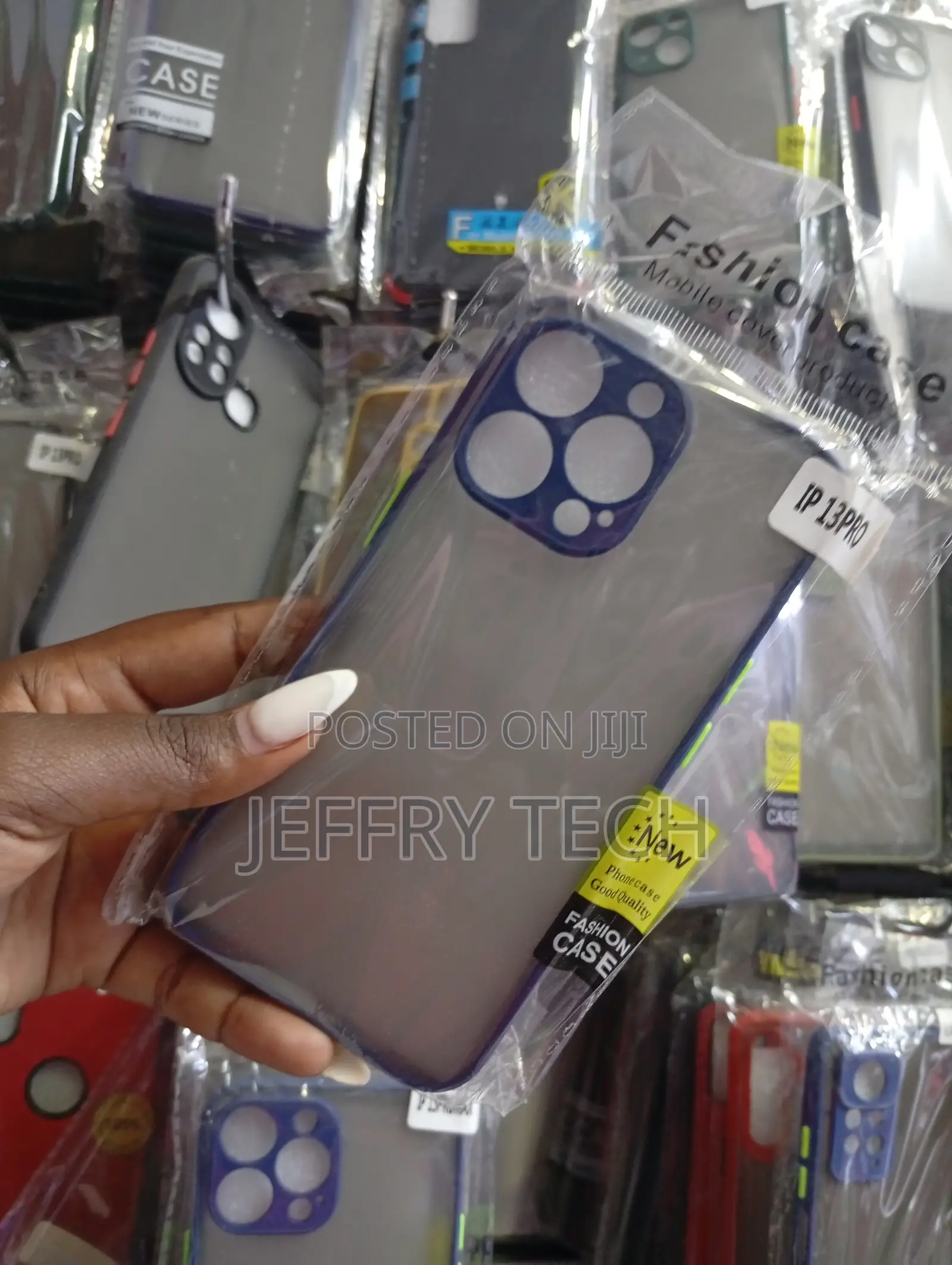 Silicone Mobile Phone Cover Case for the Apple iPhone 13 Pro.