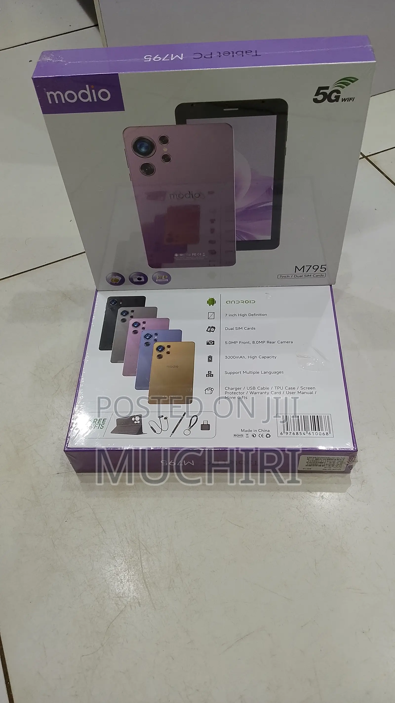 New Modio M795 256 GB Black