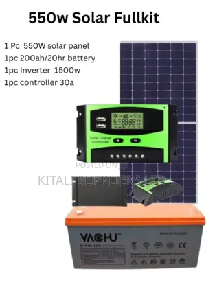 550w Solar Fullkit
