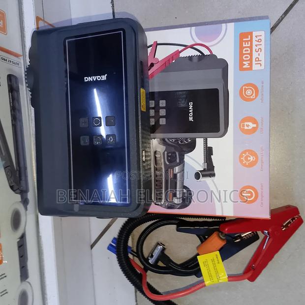 Car Jumpstarter With Inbuilt Inflator Led Display Portable, Efficient - thumbnail 2