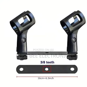 Dual Microphone Clip Crossbar