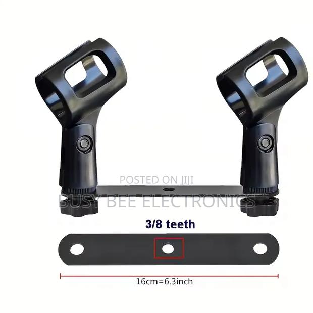 Dual Microphone Clip Crossbar - main view