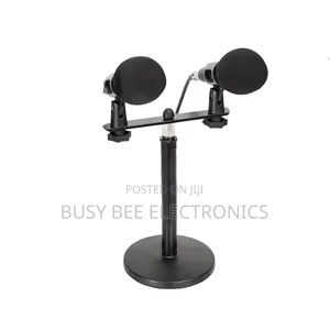 Dual Microphone Clip Crossbar