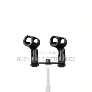 Dual Microphone Clip Crossbar