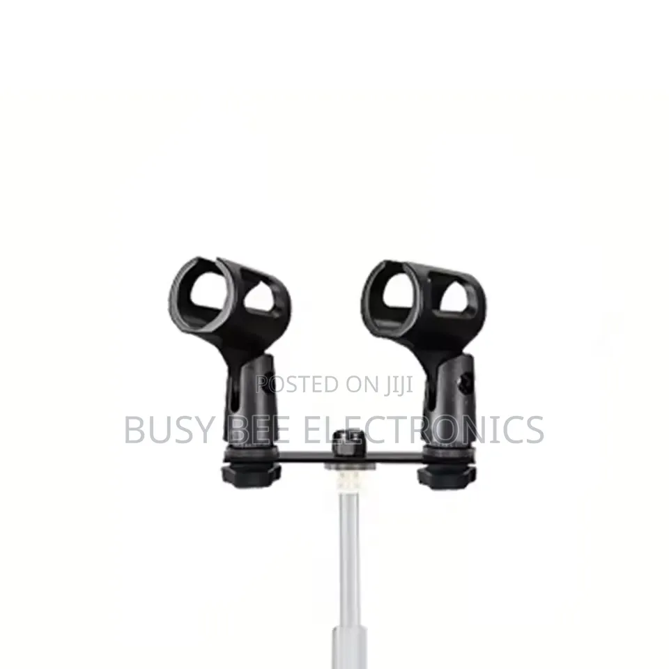 Dual Microphone Clip Crossbar