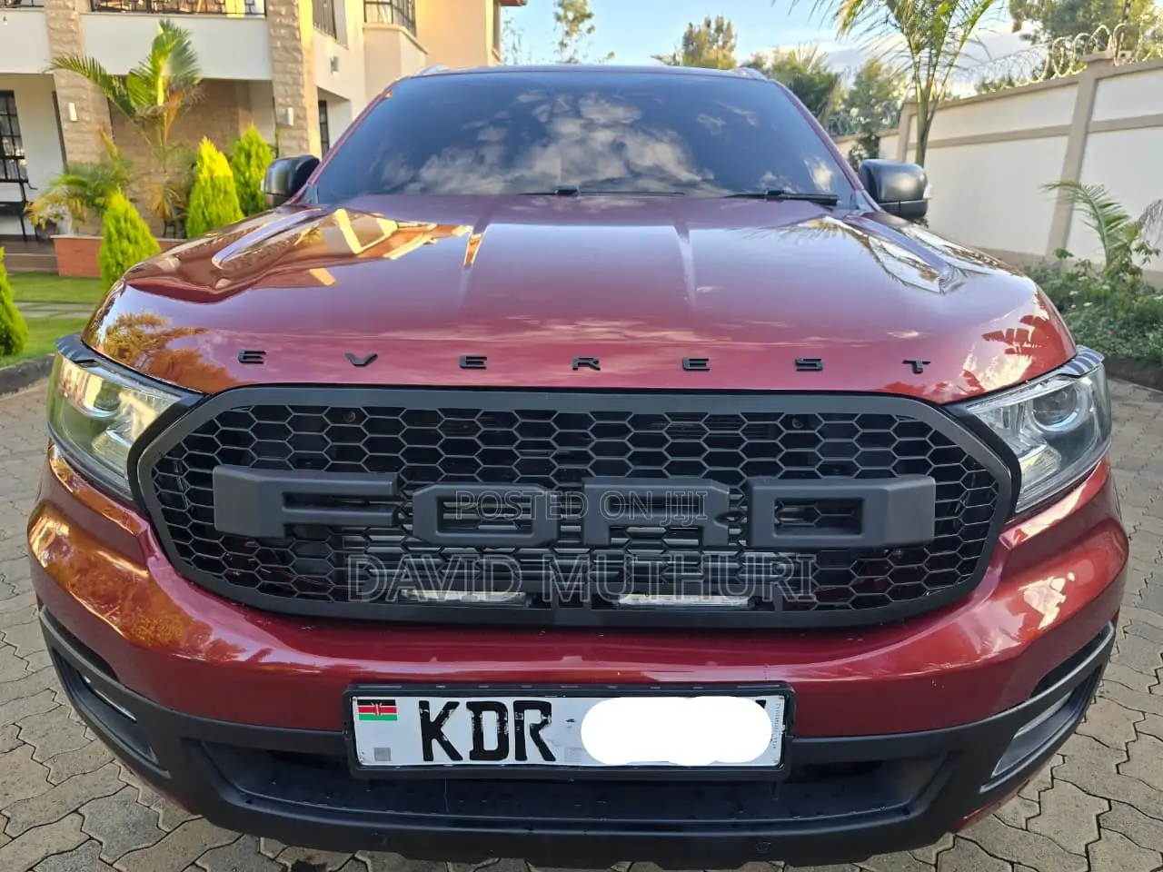 Ford Everest 2018 Red