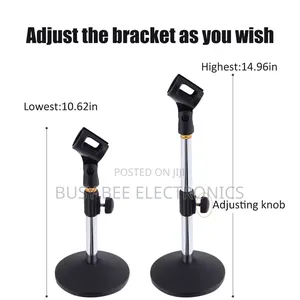 Portable Microphone Stand Professional Pedestal Feet