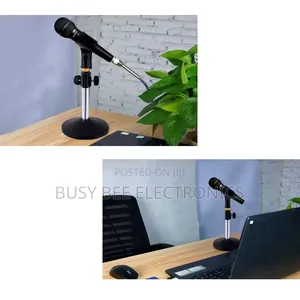 Portable Microphone Stand Professional Pedestal Feet
