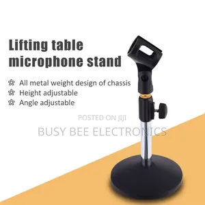 Portable Microphone Stand Professional Pedestal Feet
