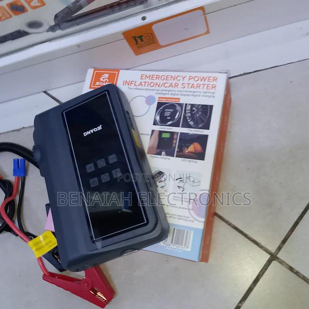 Car Jumpstarter and Emergency Power Inflator - thumbnail 2
