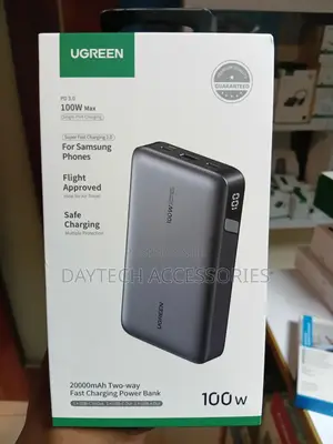 Ugreen 20000mah Two-Way Fast Charging Power Bank, Model Pb720.