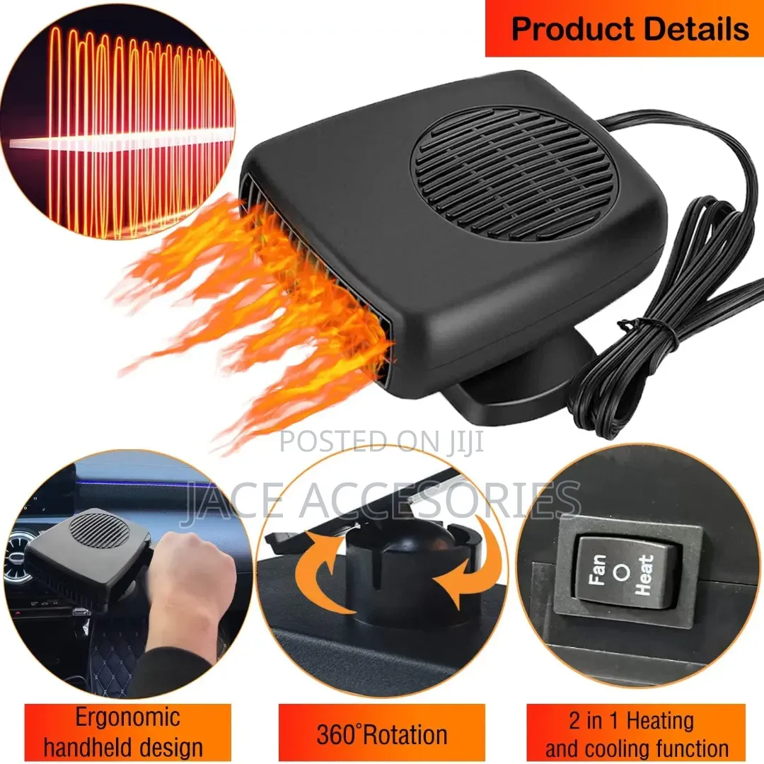 Car Fan Heater and Cooling Dashboard