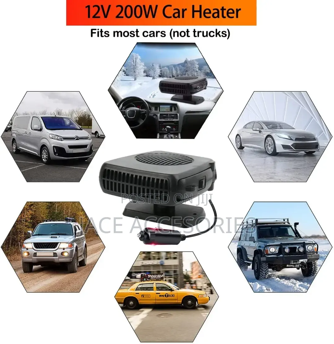 Car Fan Heater and Cooling Dashboard