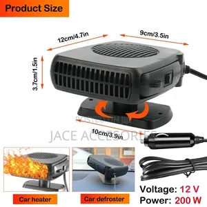 Car Fan Heater and Cooling Dashboard