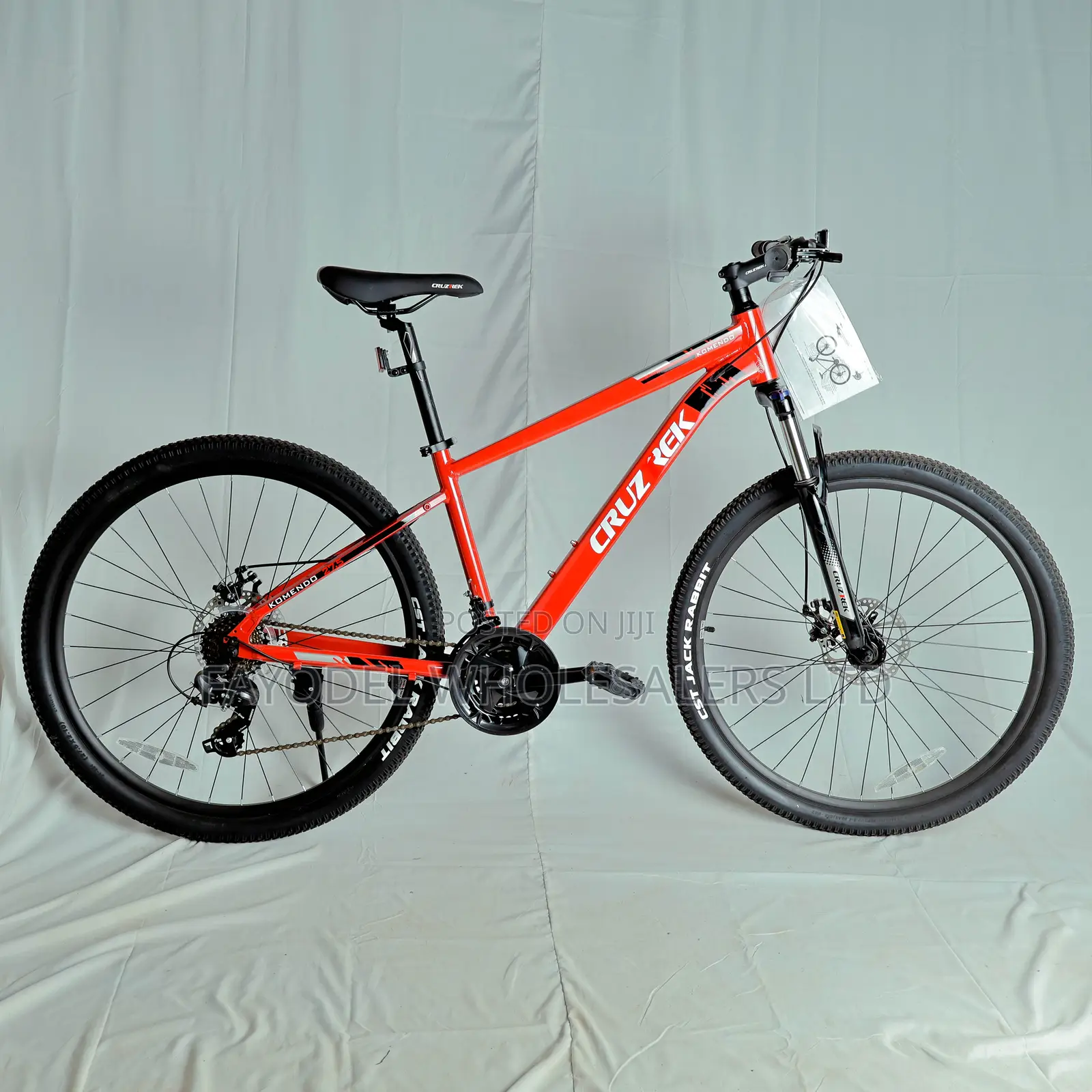 Cruztrek Komendo 26” Mountain Bike – Aluminium Frame 21-Speed
