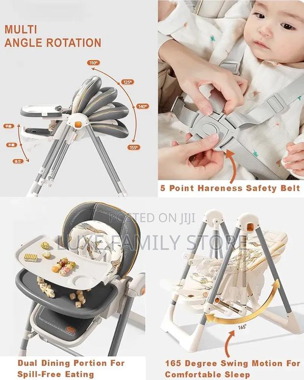 Adjustable Baby Feeding Chair / High Chair - thumbnail 2