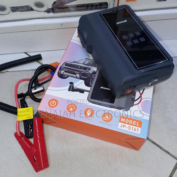Car Jumpstarter and Emergency Power Inflator,30000 Mah,Usb Charging