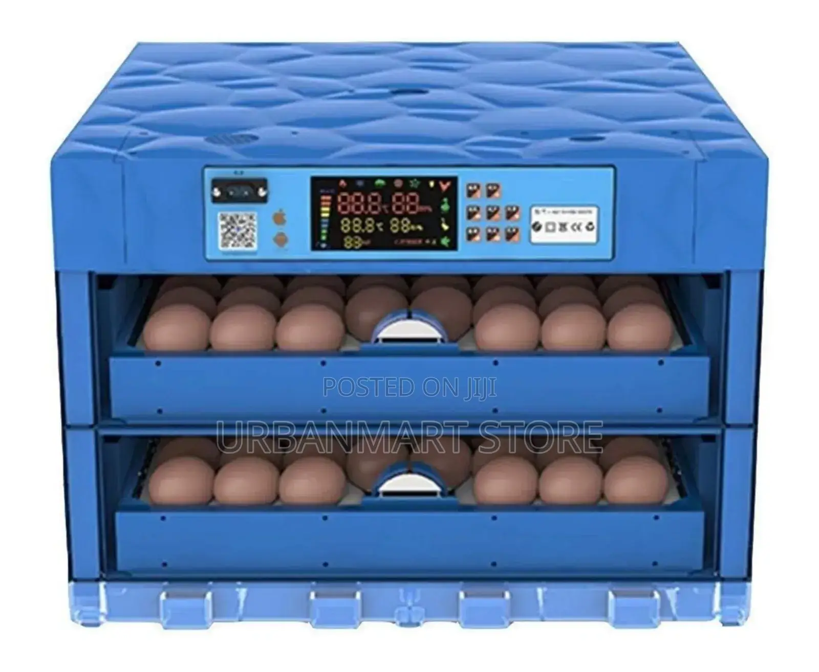 Digital 128 Eggs Incubator With Turning Humidity Control