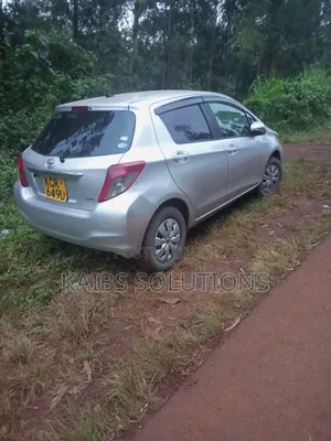 Toyota Vitz 2012 Silver