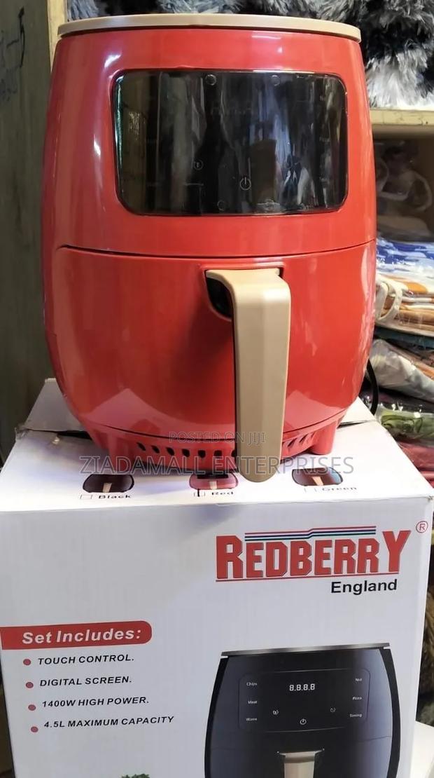 4.5 Litres Redberry Air Fryer Crispy Results, Healthier Meals