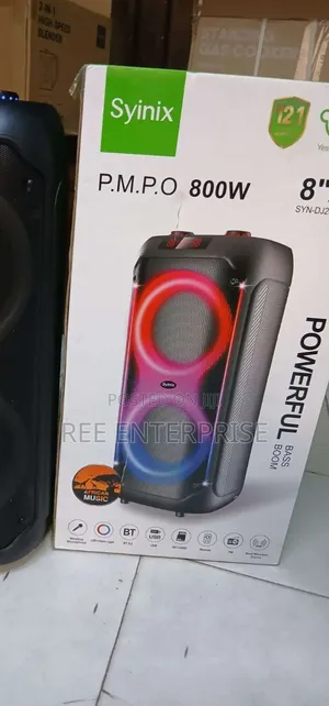 Syinix Powerful Bass Boom
Sound System