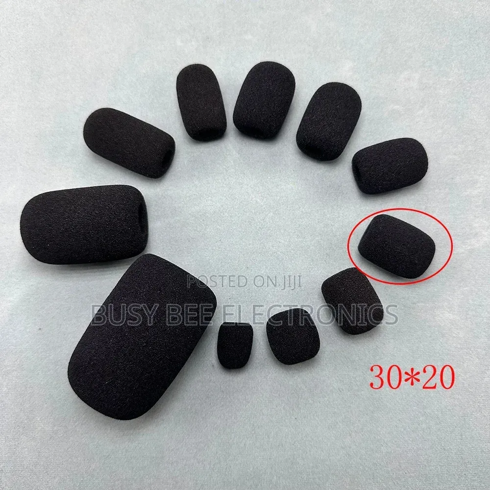 5microphone Mic Cover for Headset Protection for Lavalier Microphones