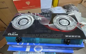 Olelon Double Burner Glass Hob – High Efficiency