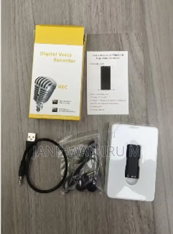 8gb Digital Audio Sound Voice Recorder