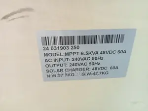 5kw 6.5kva Snadi Low Frequency Inverter