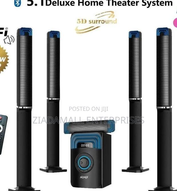 Nunix 5.1ch Deluxe Home Theater System Super Music System-Nu -8806