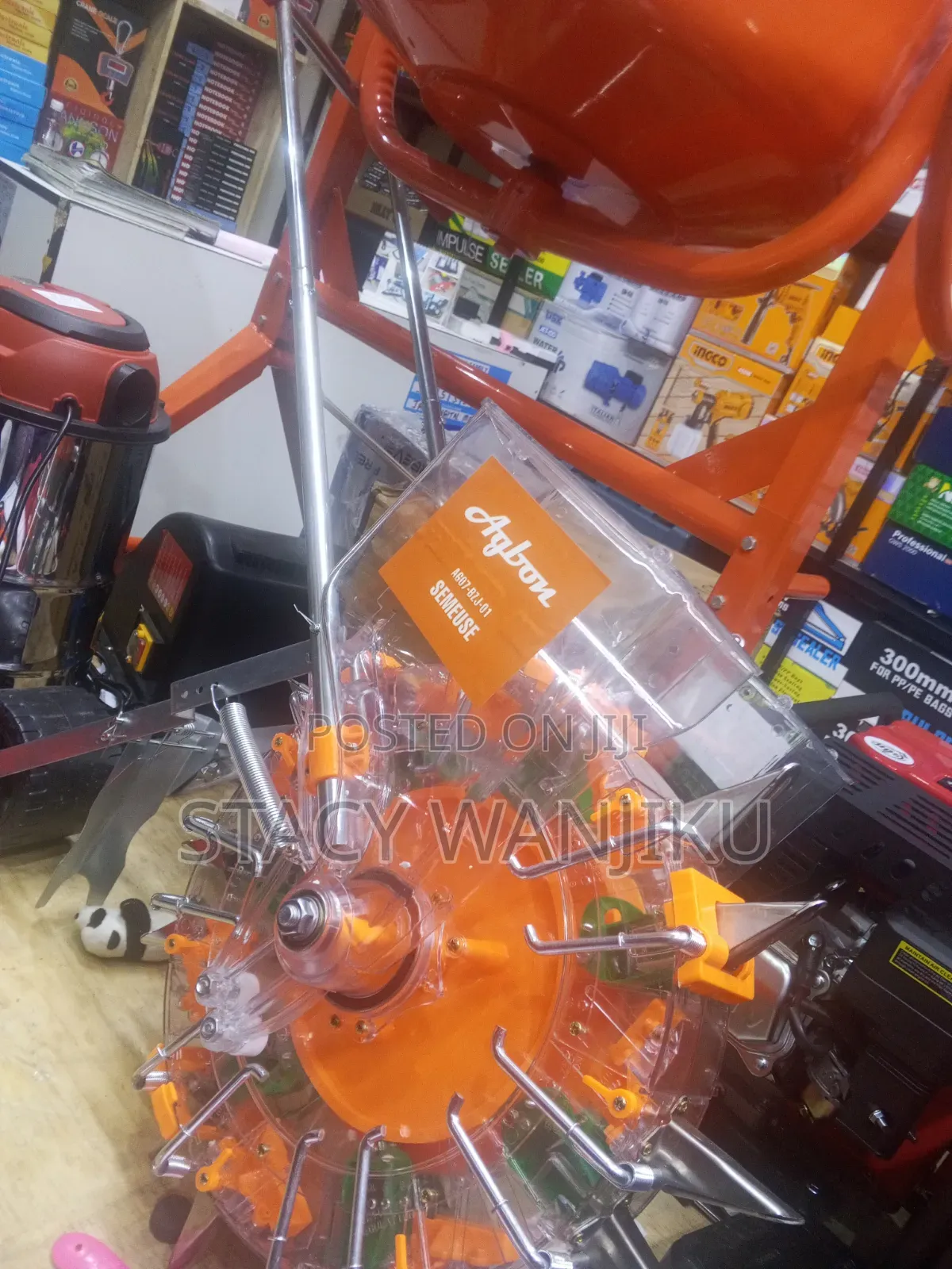 Hand Push Seeding Machine