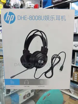 Hp Gaming Headset Single Connect in Usb - Dhe-8001u Black