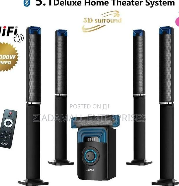 Nunix 5.1ch Deluxe Home Theater System Super Music System-48000w