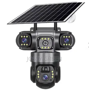 Outdoor Solar Camera 3camera 3view 4g Simcard/Wifi