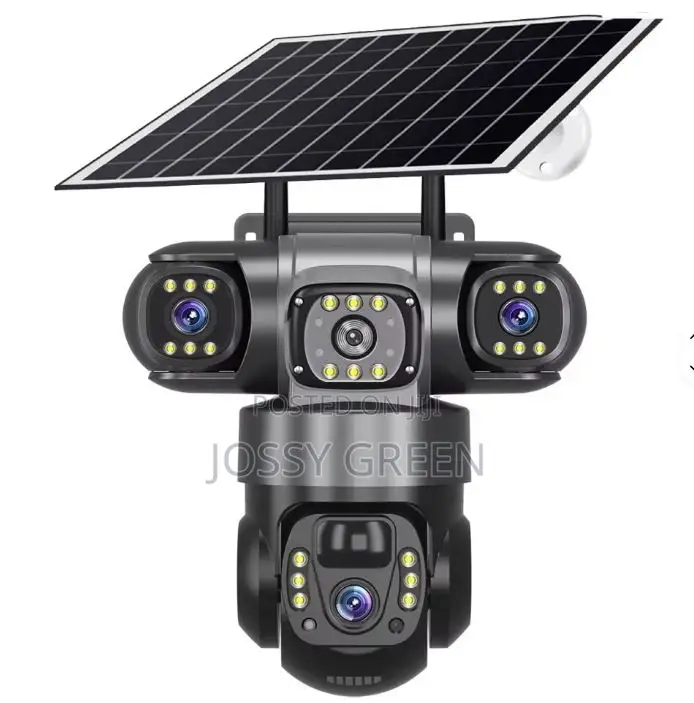 Outdoor Solar Camera 3camera 3view 4g Simcard/Wifi