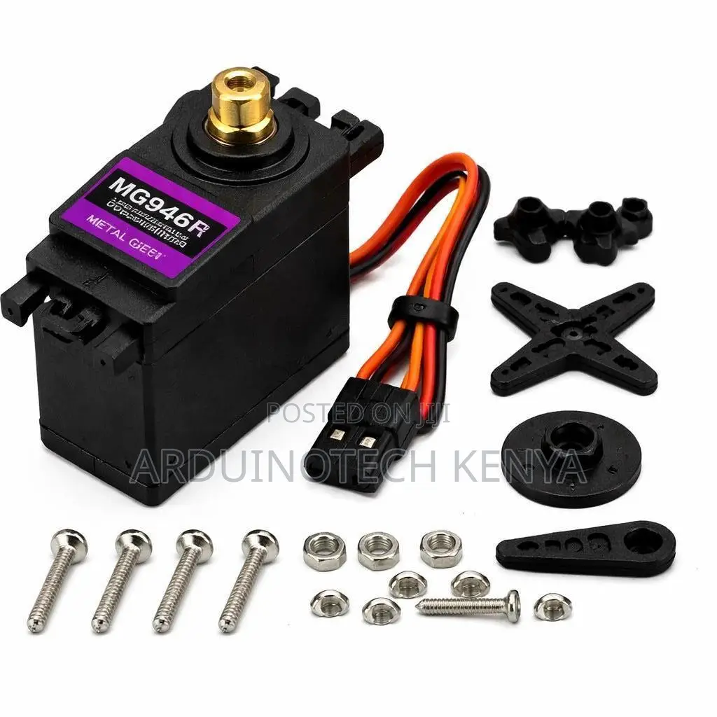 Mg946r 360° Continuous Rotation Servo Motor.