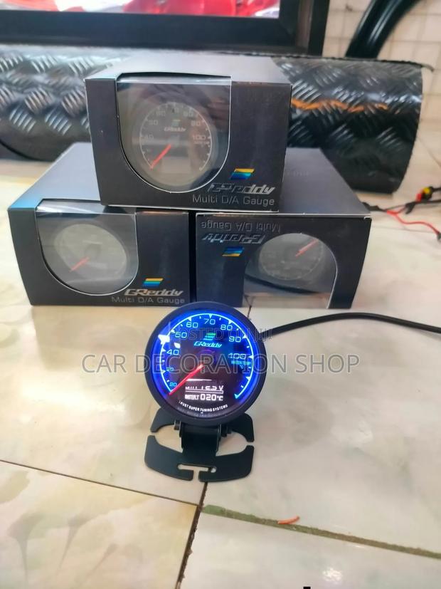 Universal 2.5" 62mm Water Temp With Digital LCD Screen - thumbnail 2