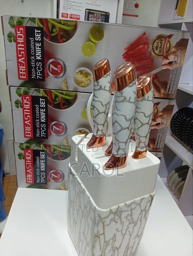 Marble Knife Set Available