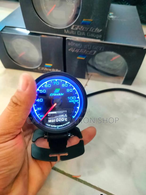 Oil Temp,Water Temp,Turbo/Biloost,Rpm Greddy Gauges