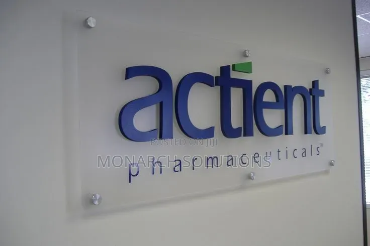 Reception Office Signage