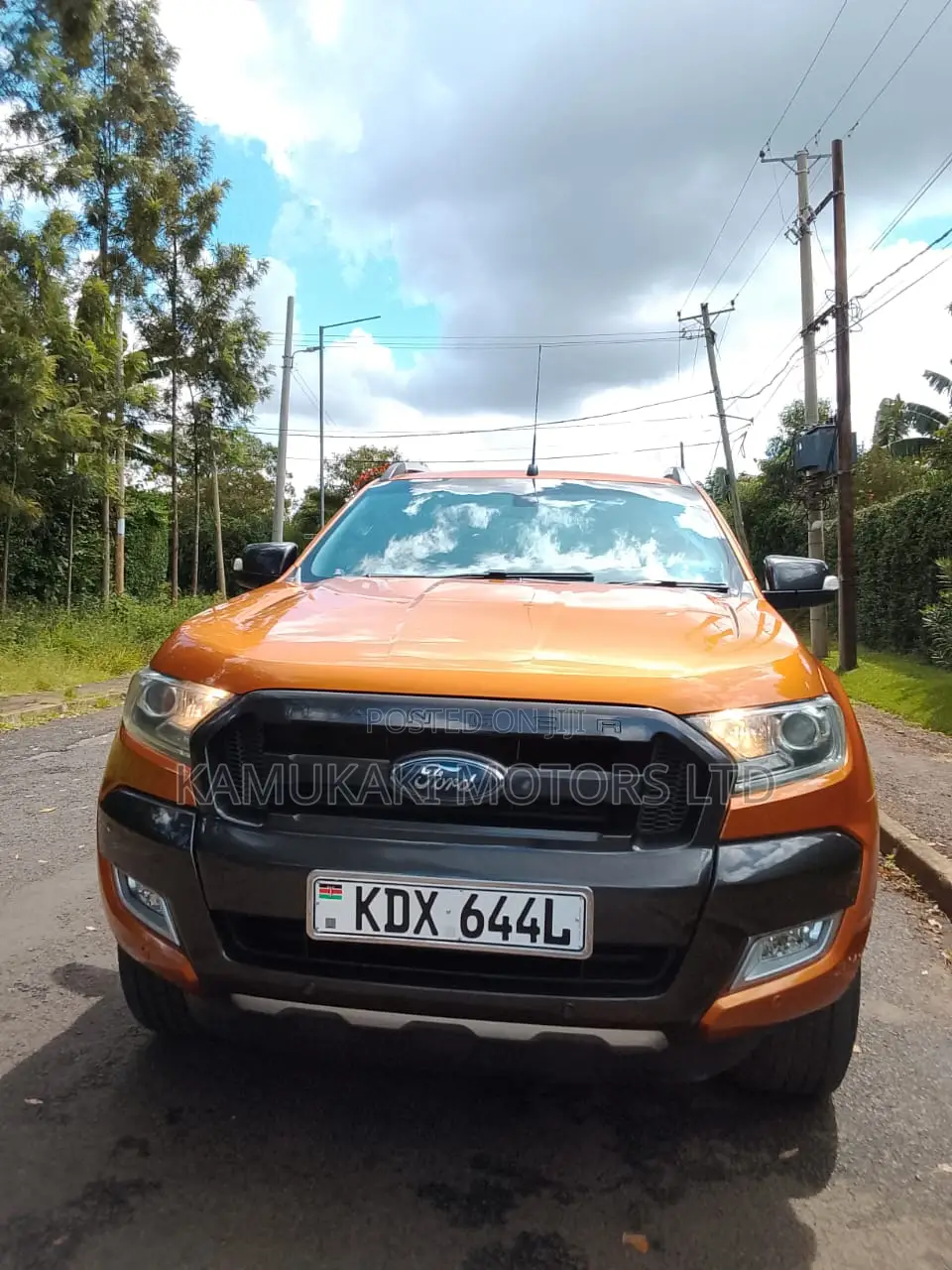 Ford Ranger Wildtrak 2017 Orange
