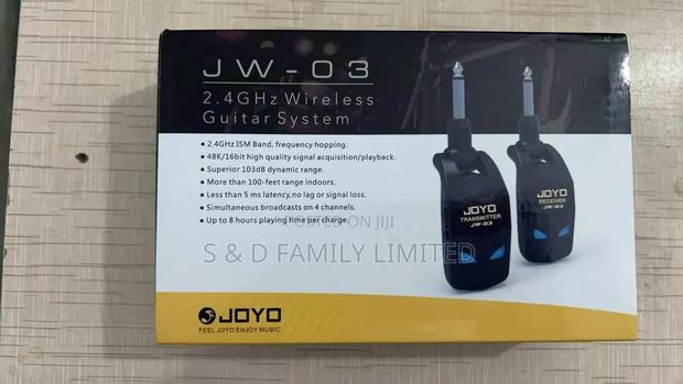 Joyo Jw-03 2.4ghz Wireless Guitar System - thumbnail 2