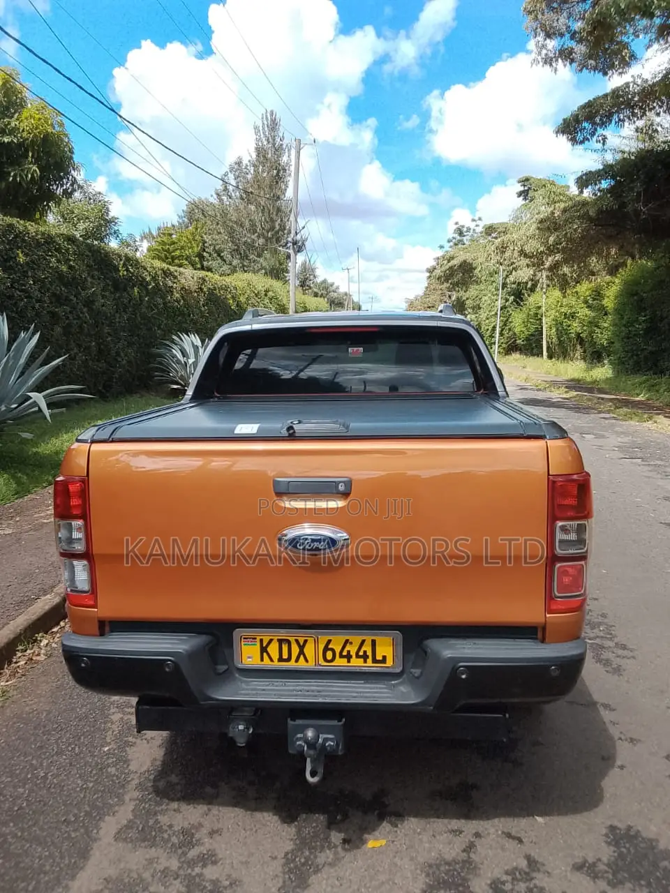 Ford Ranger Wildtrak 2017 Orange