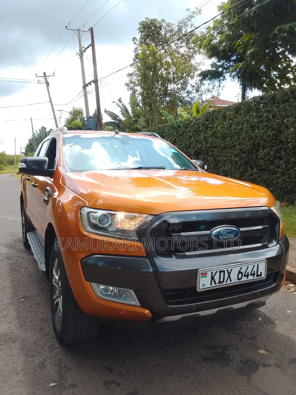 Ford Ranger Wildtrak 2017 Orange