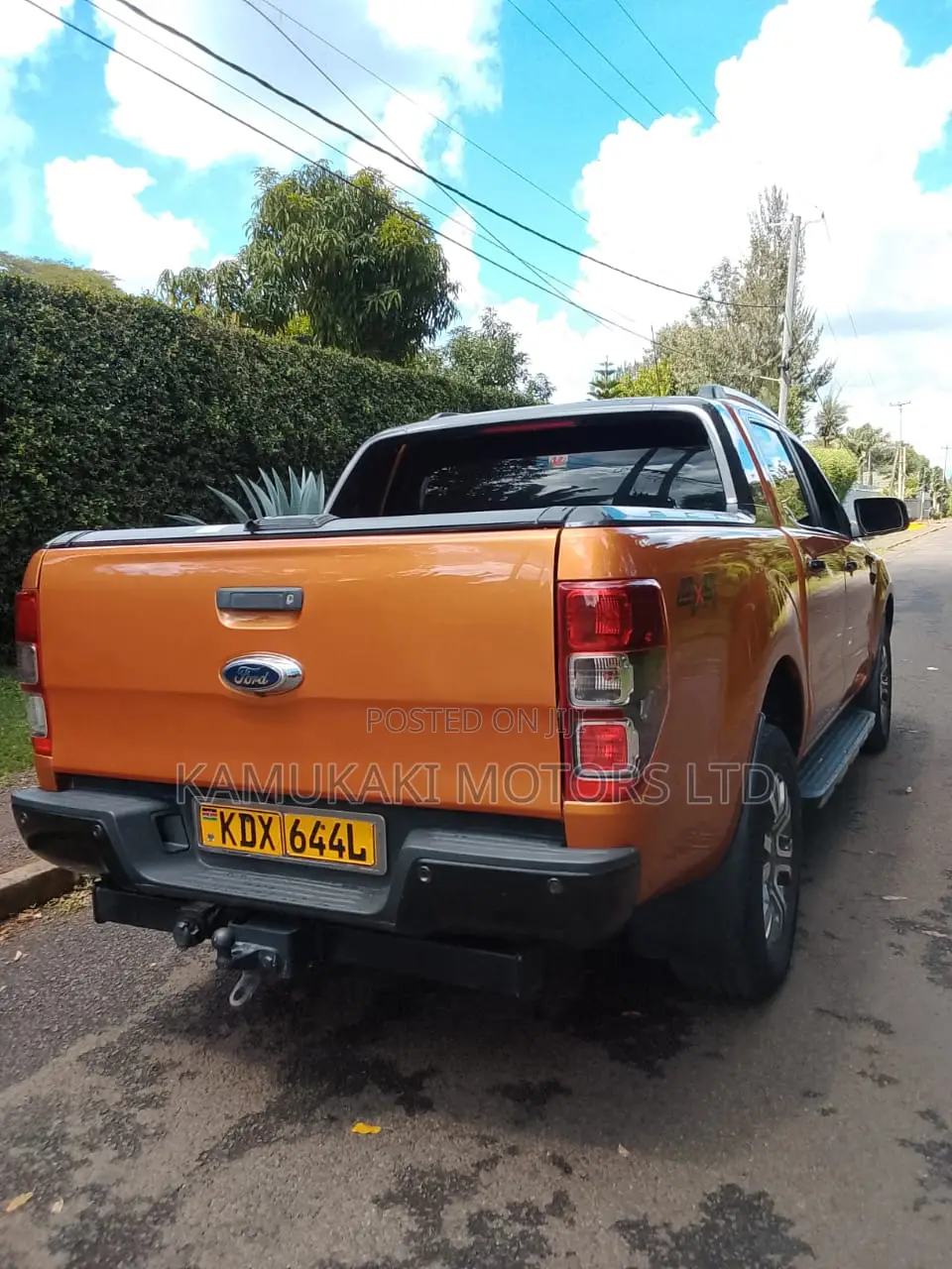 Ford Ranger Wildtrak 2017 Orange